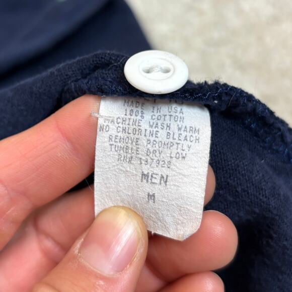 Only NY Sports New York City Striped Rugby Shirt Men's Medium - Picture 7 of 8